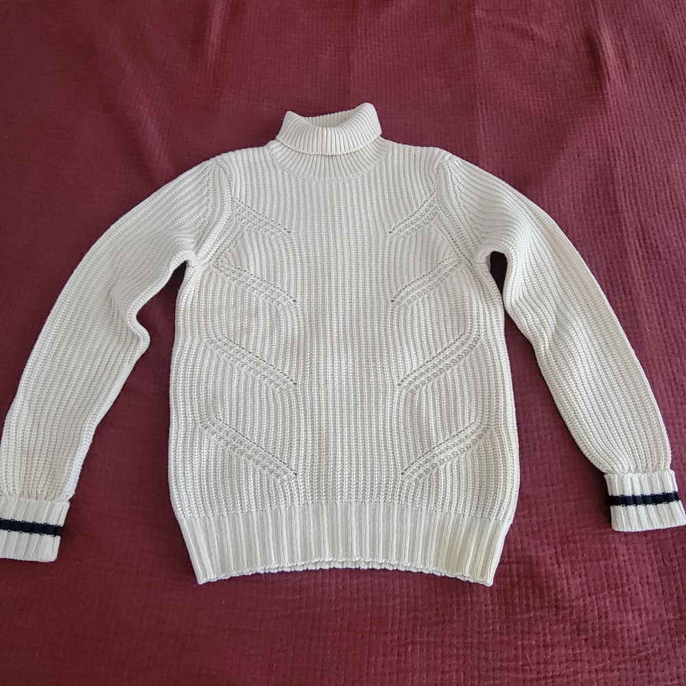 Ben Sherman Ivory Knit Sweater